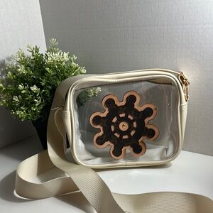 Custom Unbranded Clear Crossbody Stadium/ Concert Bag